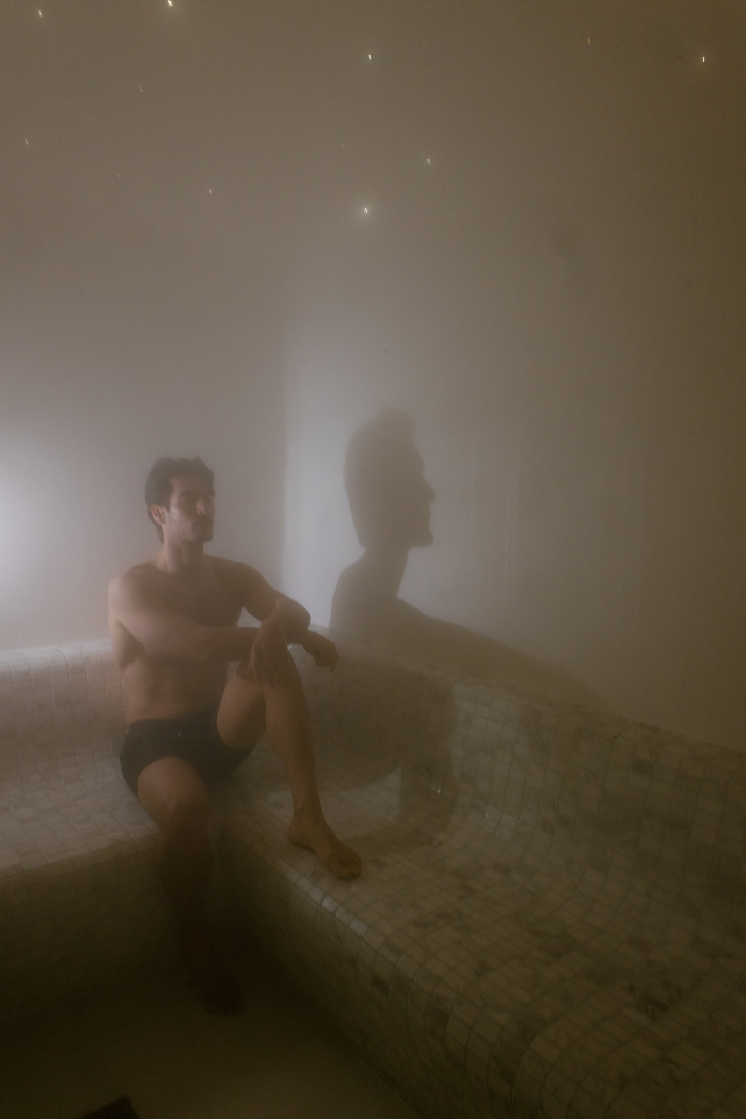 Steamy hammam suite at our spa Naxos